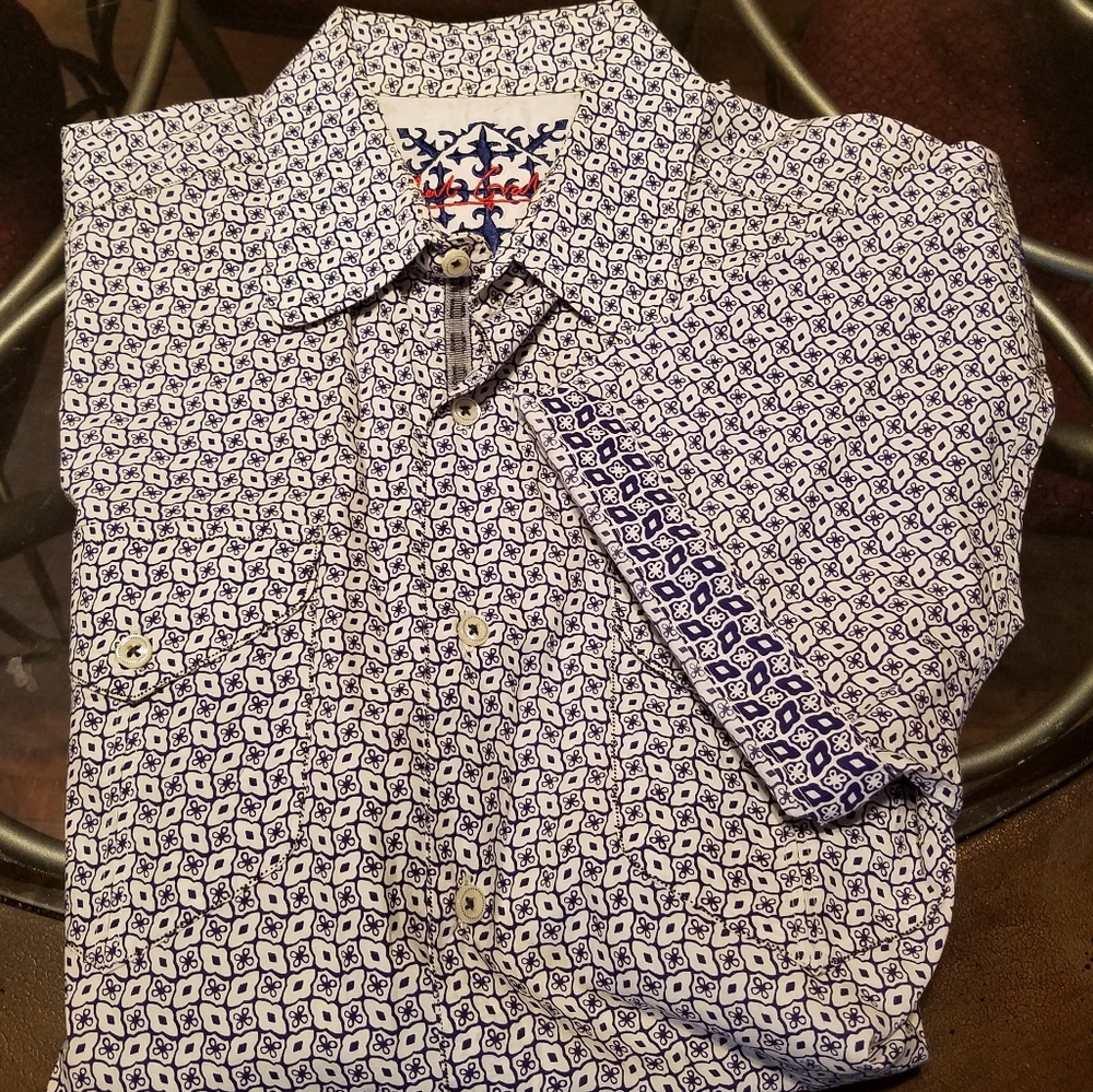 Vintage Robert Graham short sleeve button down